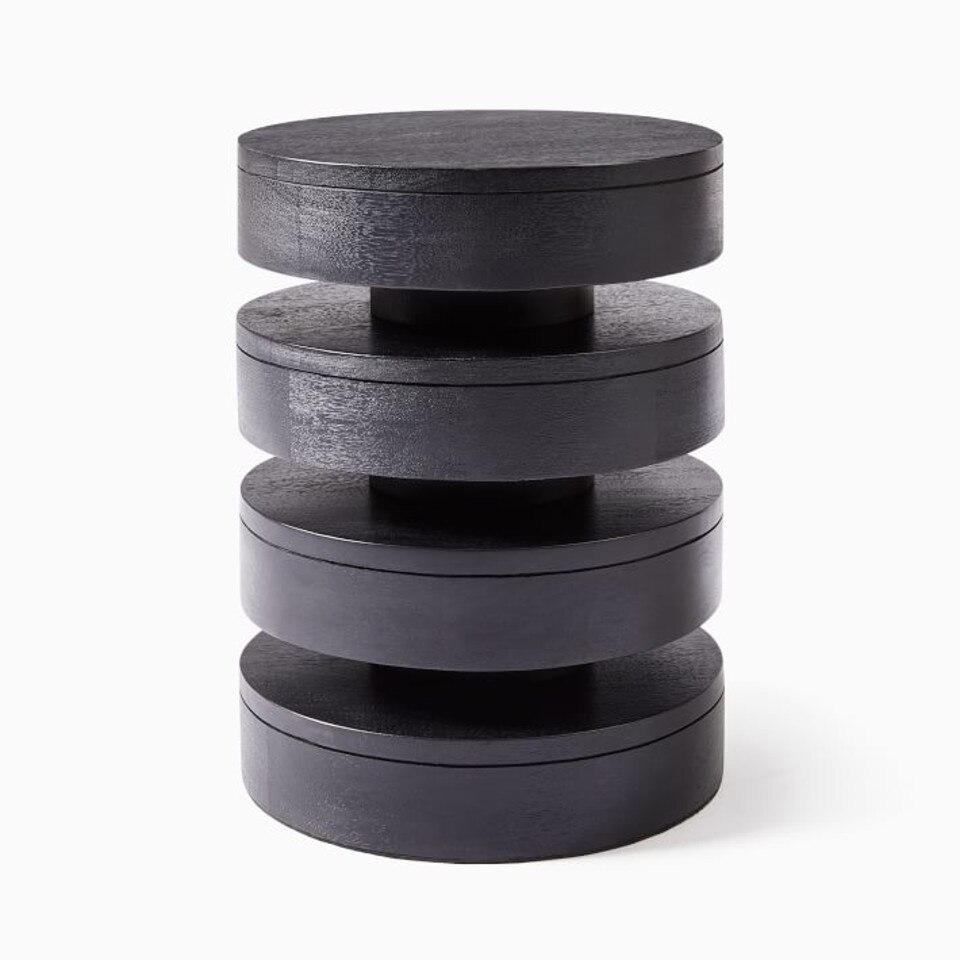 Floating Disks Side Table west elm United Kingdom